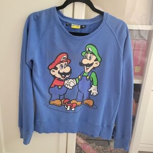 Mario Bros officially licensed vintage sweater